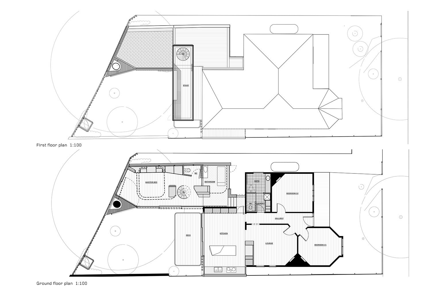 austin maynard transforms ‘kiah house’ into a serene home-office covered by plants designboom