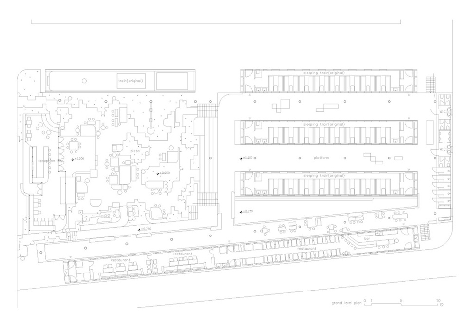 KUU train inn shanghai china designboom
