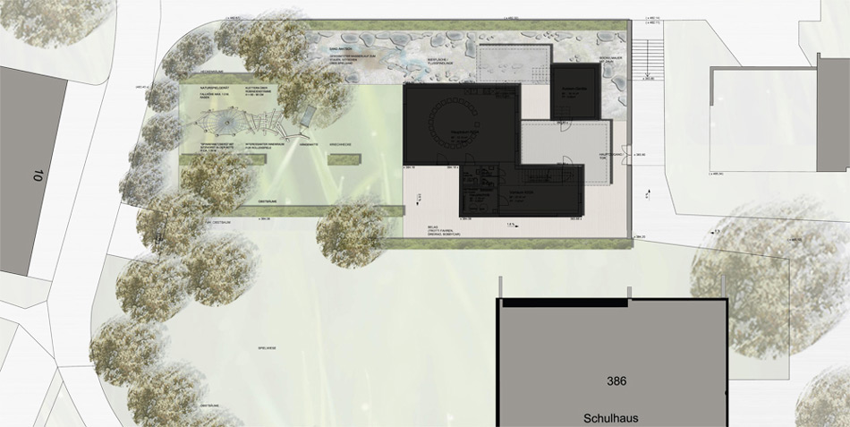 L3P architekten new weiach kindergarten development designboom