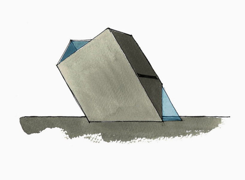 LAD visualizes five small villas isolated in natural landscapes