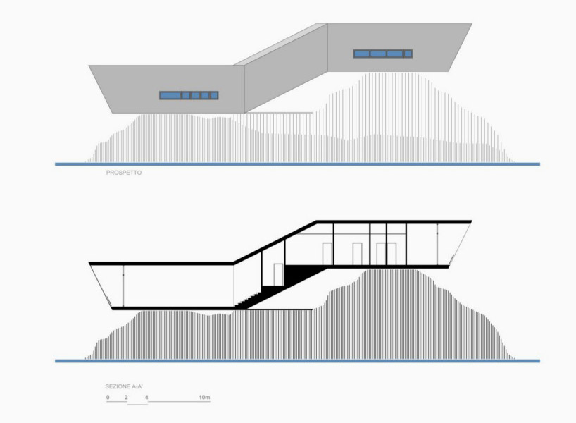 LAD visualizes five small villas isolated in natural landscapes