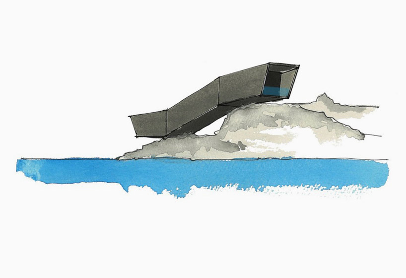 LAD visualizes five small villas isolated in natural landscapes