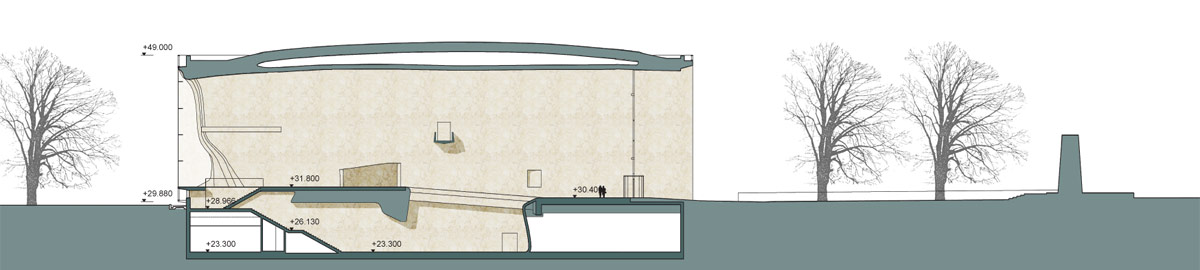 lahdelma & mahlamaki architects: museum of the history of polish jews