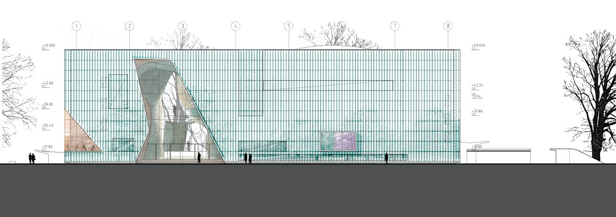 lahdelma & mahlamaki architects: museum of the history of polish jews