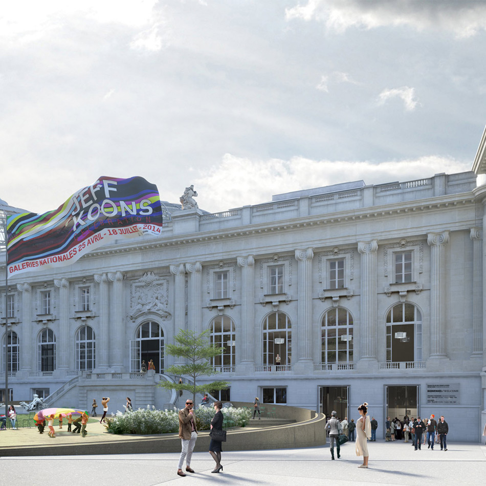 LAN architecture to renovate grand palais complex in paris