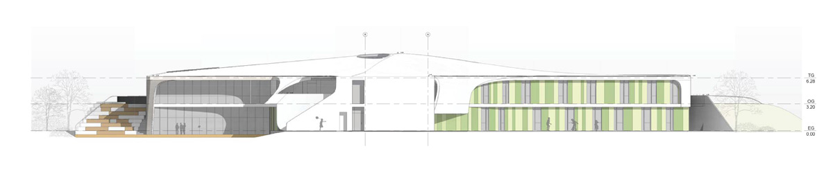 LAVA bayreuth youth hostel designboom