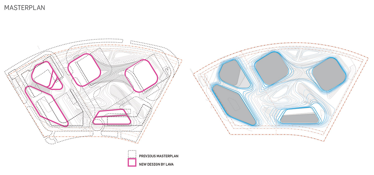 lava zhejiang gate towers hangzhou china designboom