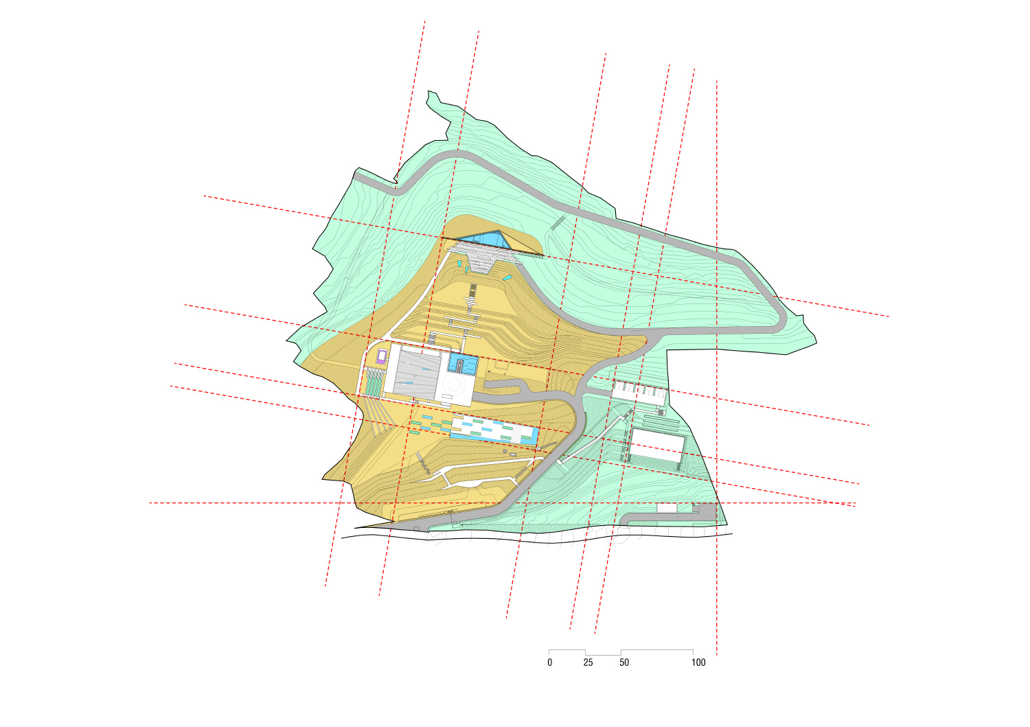 LEFT architects house many vaults niha lebanon designboom