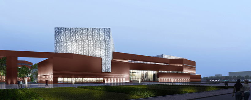 LOPO China's glazed terracotta cladding adorns hunan art museum