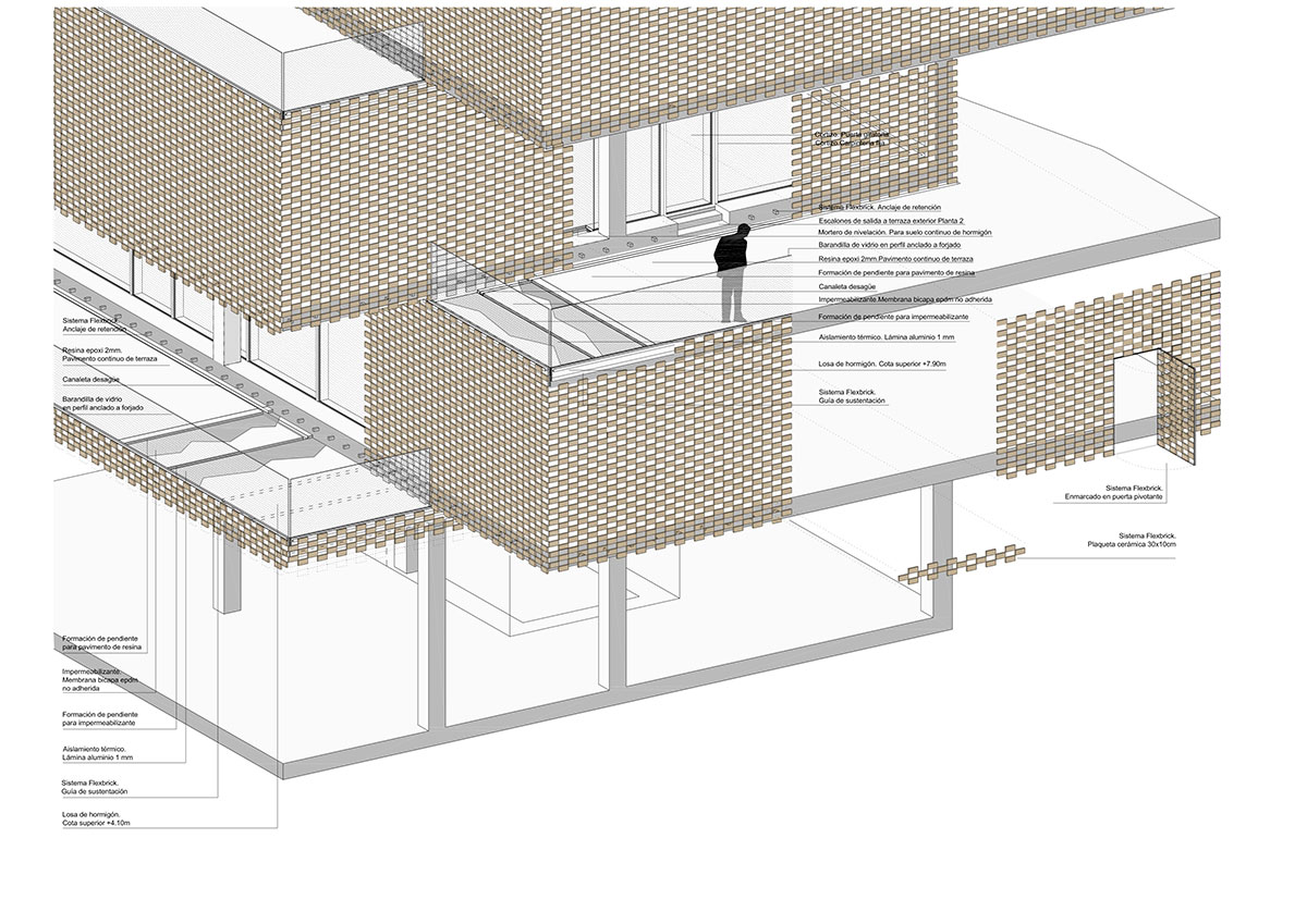 losada garcia arquitectos: la gota cultural center