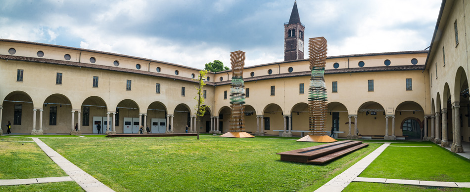 luca trazzi installation at museo diocesano designboom