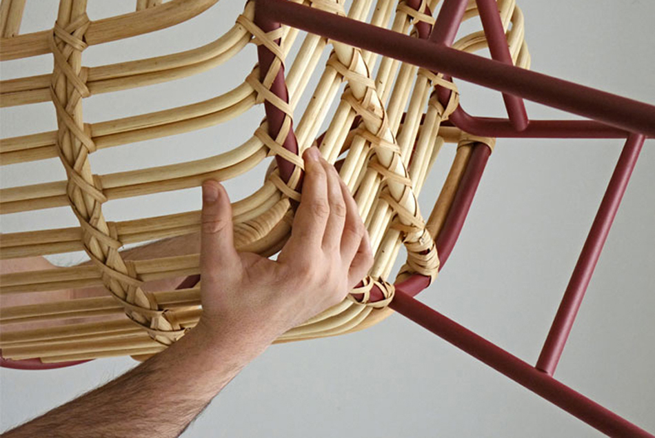 lucidipevere: raphia seat for casamania