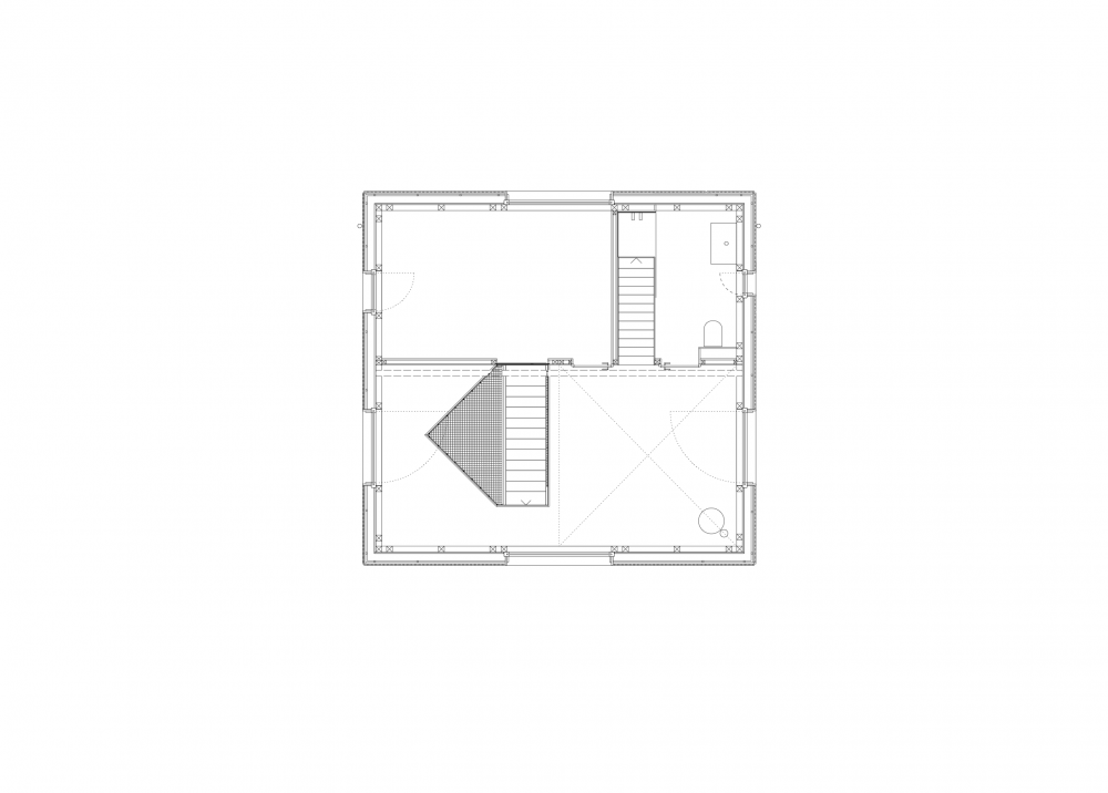 lukas lenherr transforms storage building into small timber house in ...