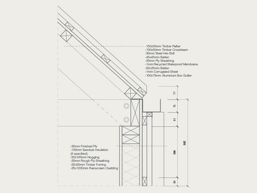 m parsons mafalala communal pad grid-based building slums mozambique designboom