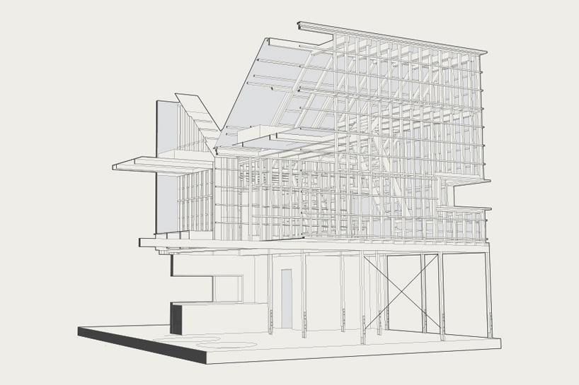 m parsons mafalala communal pad grid-based building slums mozambique designboom