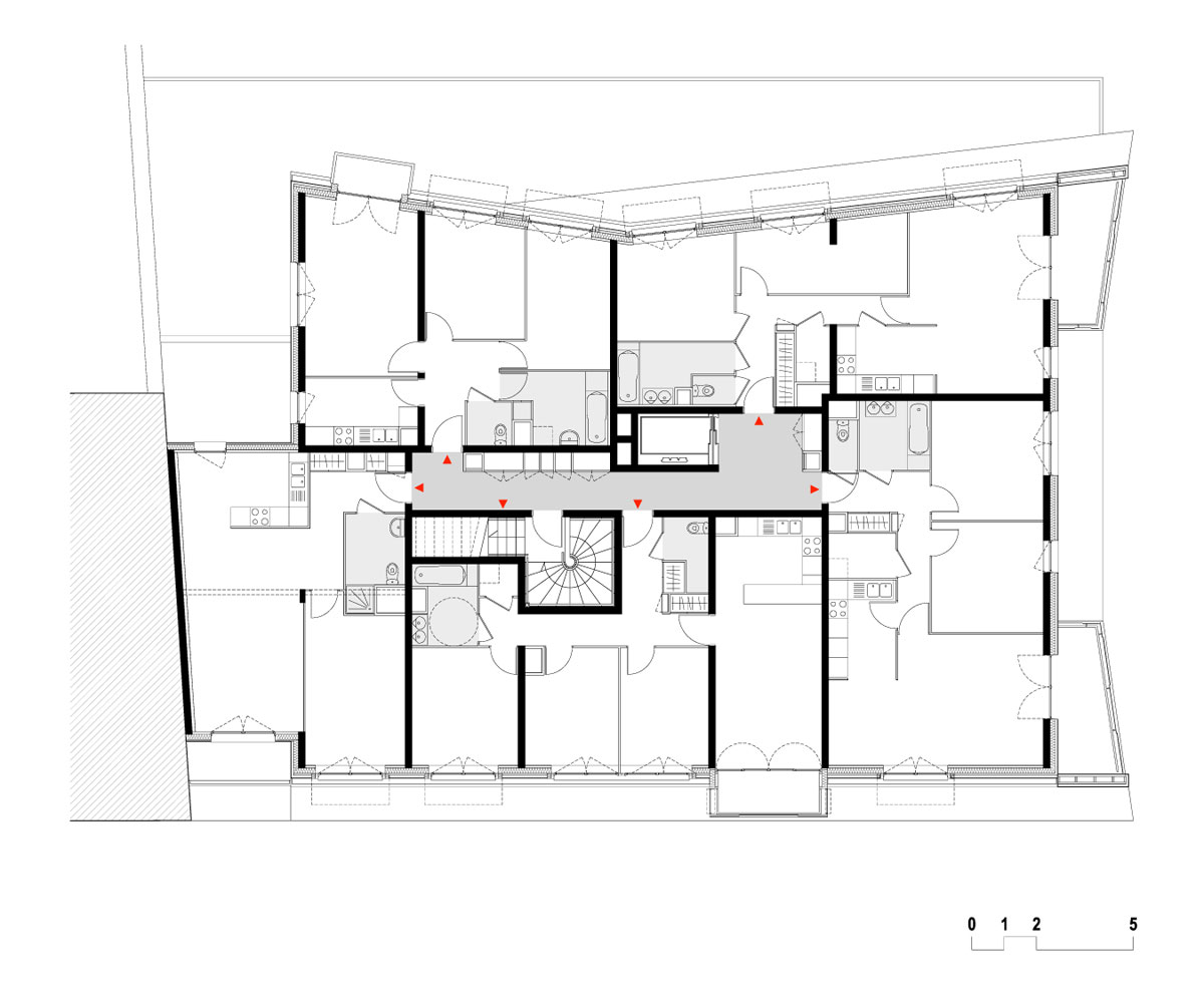 maast residence du maroc social housing paris designboom