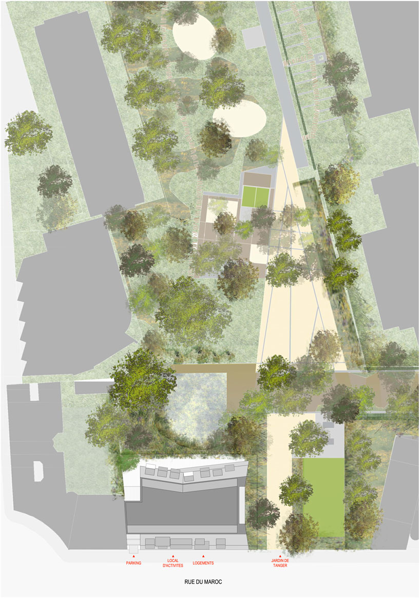 maast residence du maroc social housing paris designboom