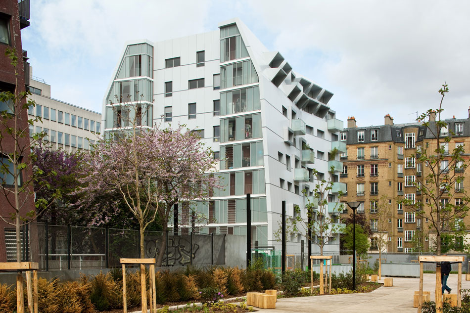 maast residence du maroc social housing paris designboom