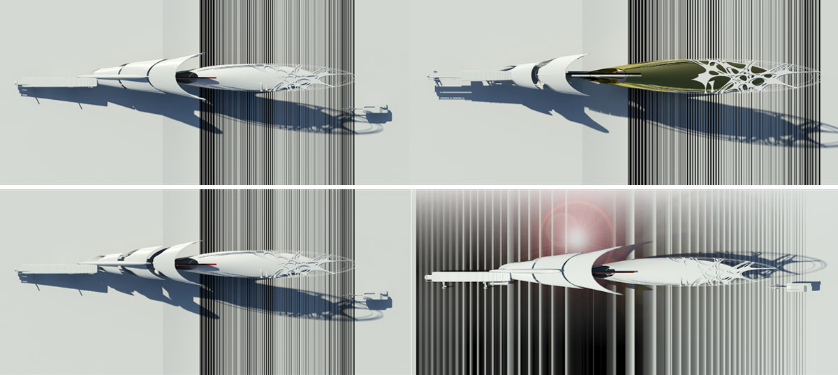 margot krasojevic\'s jetway hotel and heat haze rooms on designboom