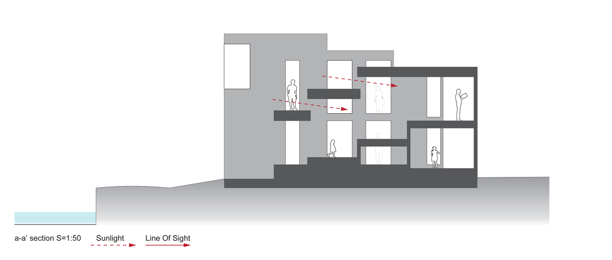 masao yahagi architects house in tokurikishinmachi designboom