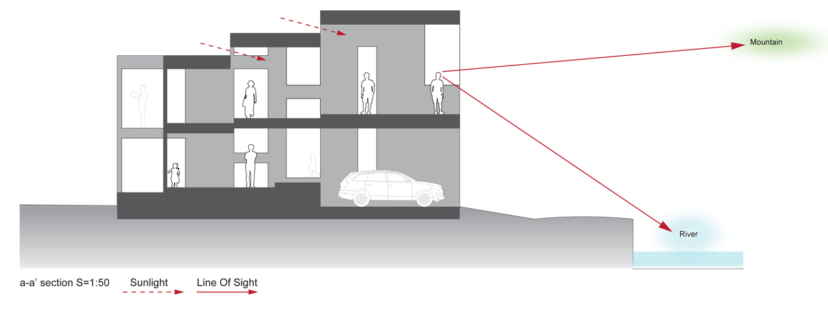 masao yahagi architects house in tokurikishinmachi designboom
