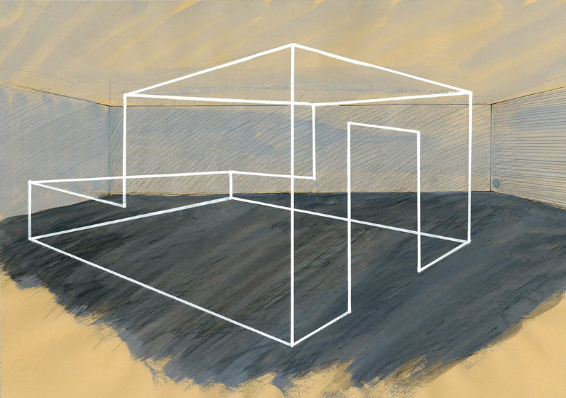 massimo uberti sculpts with neon light for bentley elements