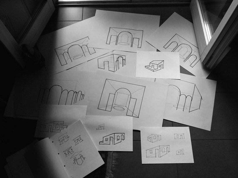 massimo uberti sculpts with neon light for bentley elements