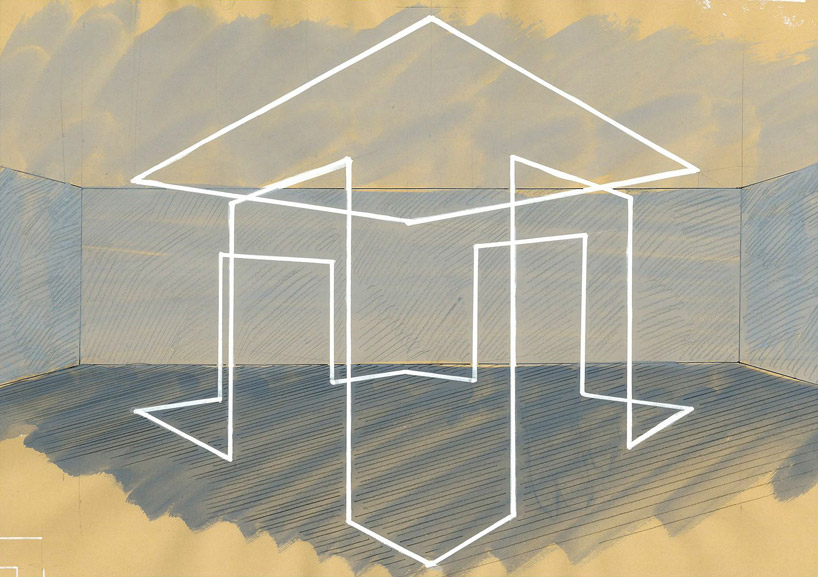 massimo uberti sculpts with neon light for bentley elements