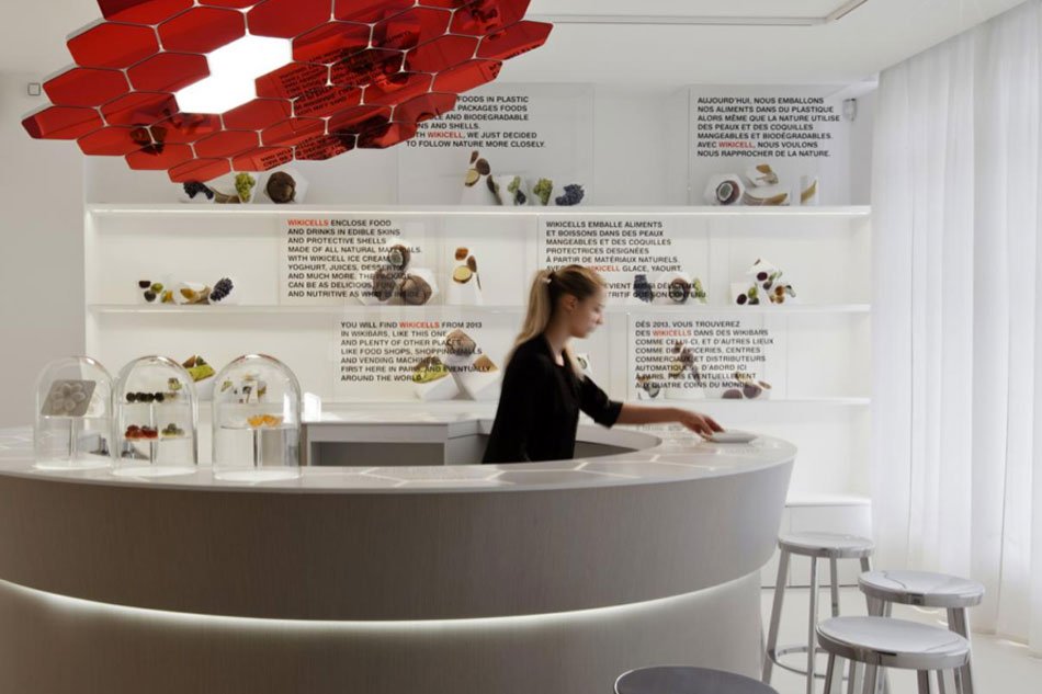 mathieu lehanneur: interiors for eco-responsible wikibar