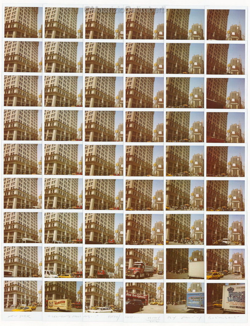 maurizio galimberti mosaics celebrity polaroid portraits