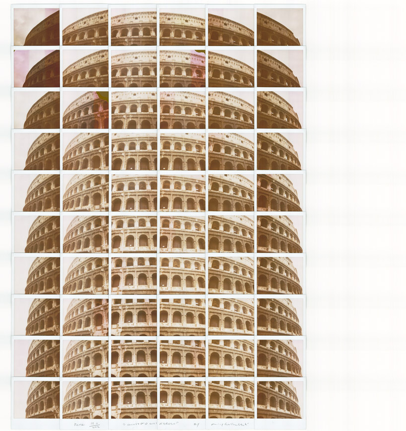 maurizio galimberti mosaics celebrity polaroid portraits