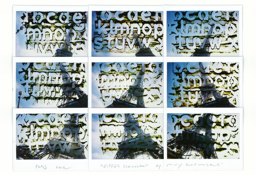 maurizio galimberti mosaics celebrity polaroid portraits