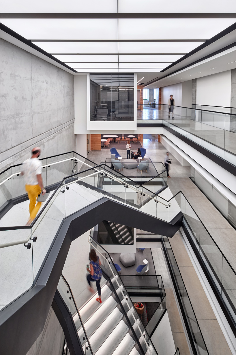 mcdonald's headquarters chicago interiors studio O A designboom