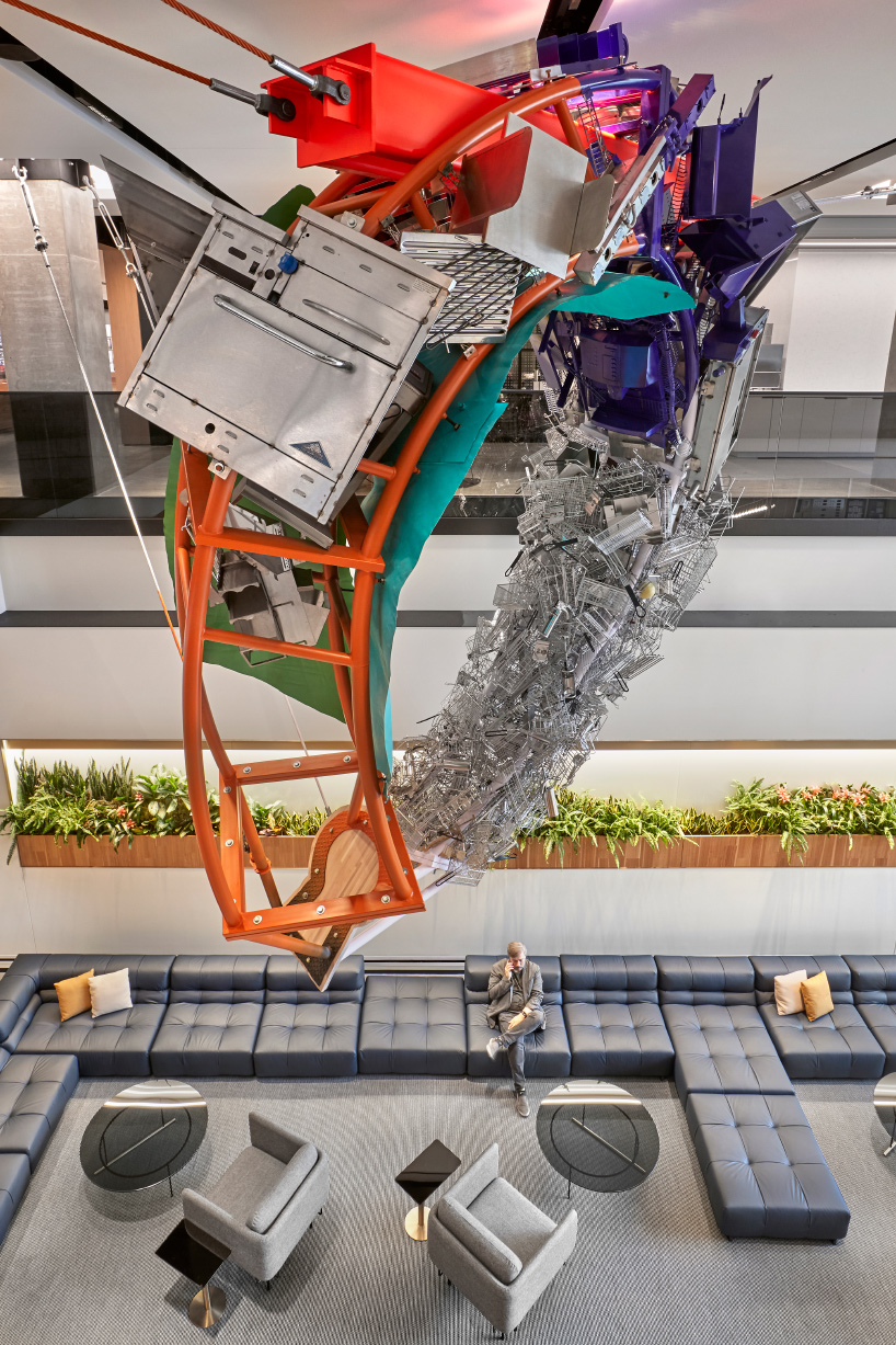 mcdonald's headquarters chicago interiors studio O A designboom
