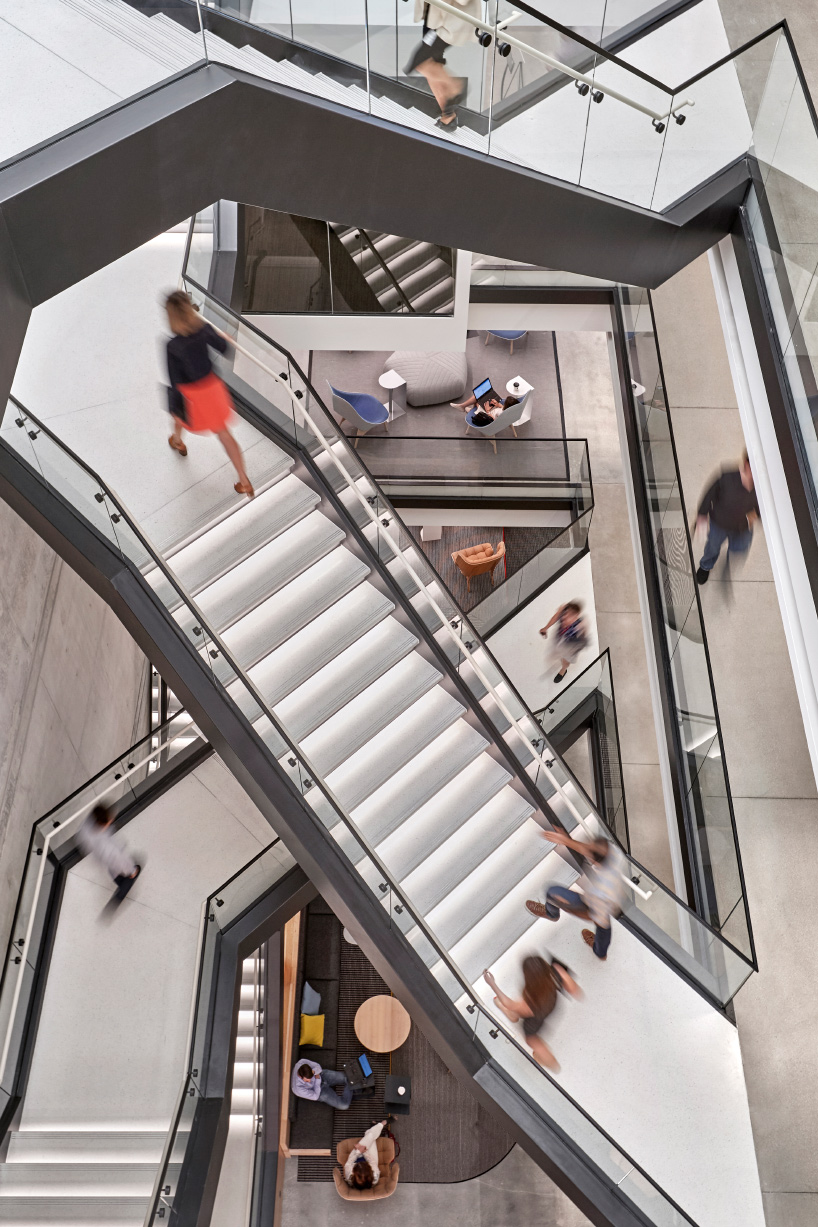 mcdonald's headquarters chicago interiors studio O A designboom