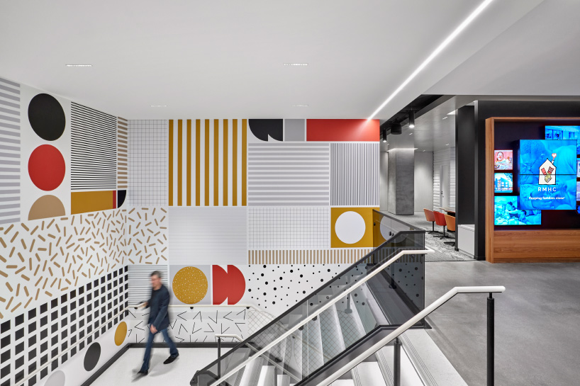 mcdonald's headquarters chicago interiors studio O A designboom