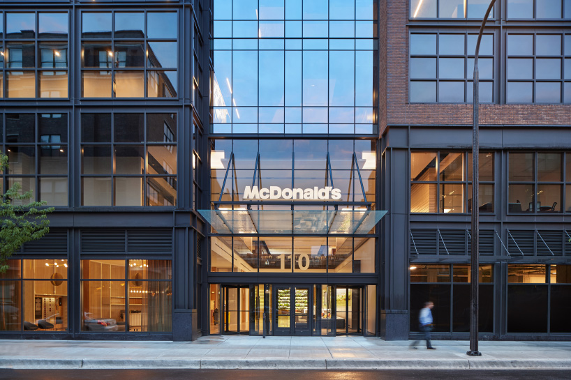mcdonald's headquarters chicago interiors studio O A designboom