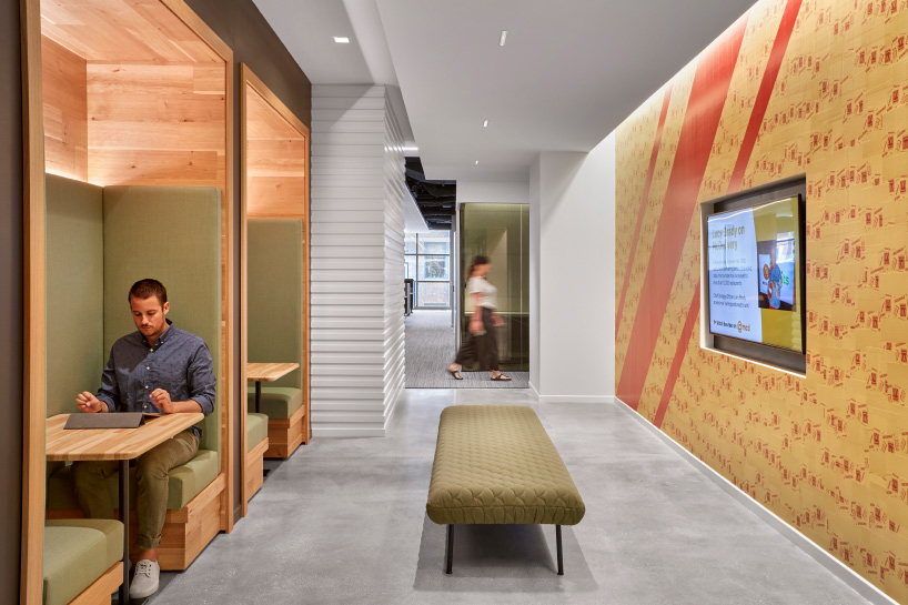 mcdonald's headquarters chicago interiors studio O A designboom
