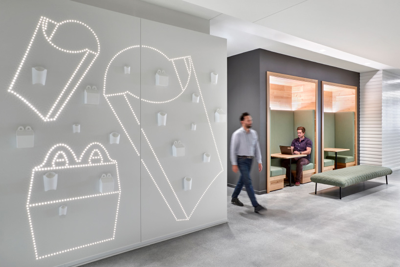 mcdonald's headquarters chicago interiors studio O A designboom