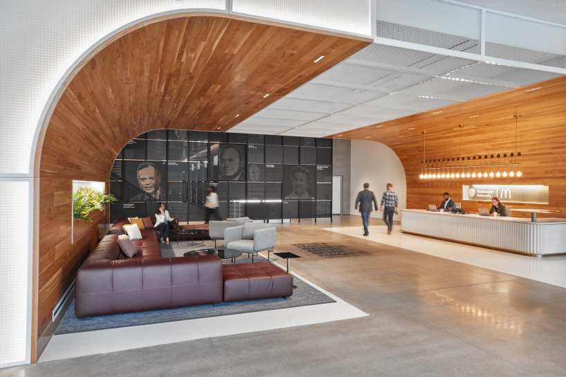 mcdonald's headquarters chicago interiors studio O A designboom