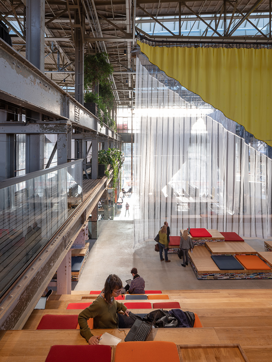 mecanoo LocHal library tilburg interior design netherlands designboom