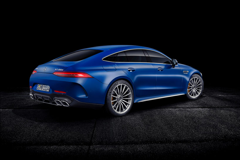 mercedes-AMG GT 4-door coupe blends functionality into race-car form