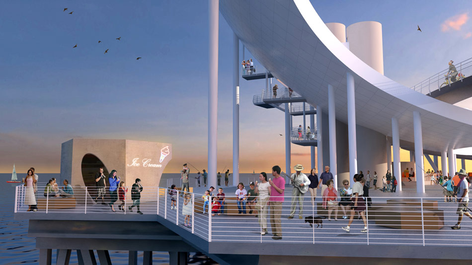 michael maltzan unveils the lens: st petersburg pier 