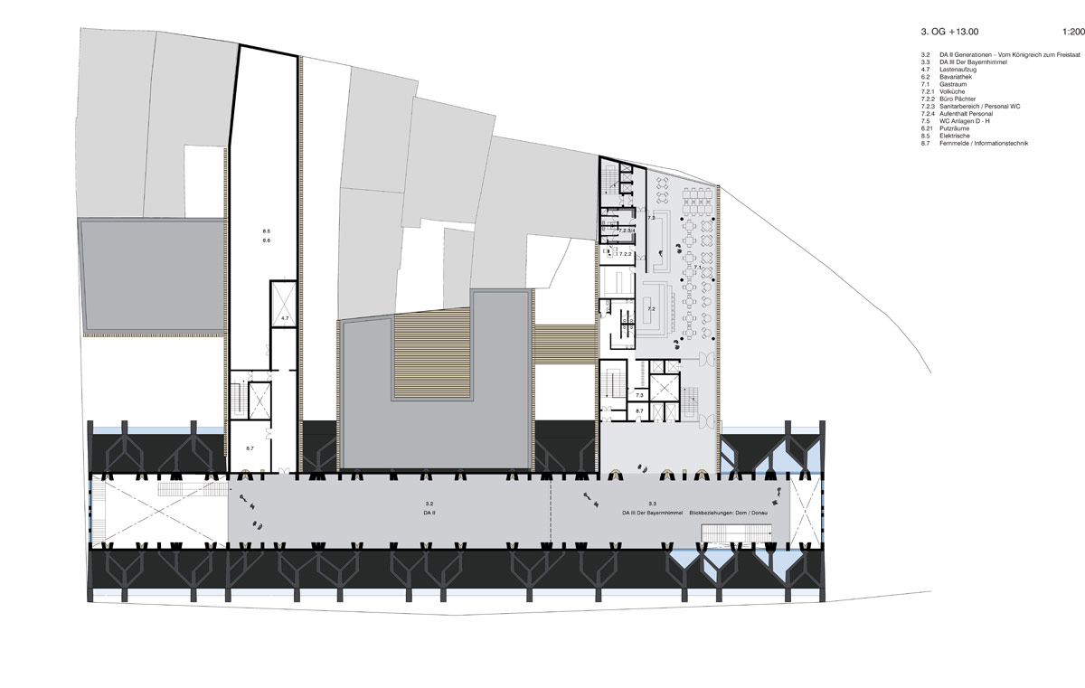 modostudio propose timber-beamed museum of bavarian history
