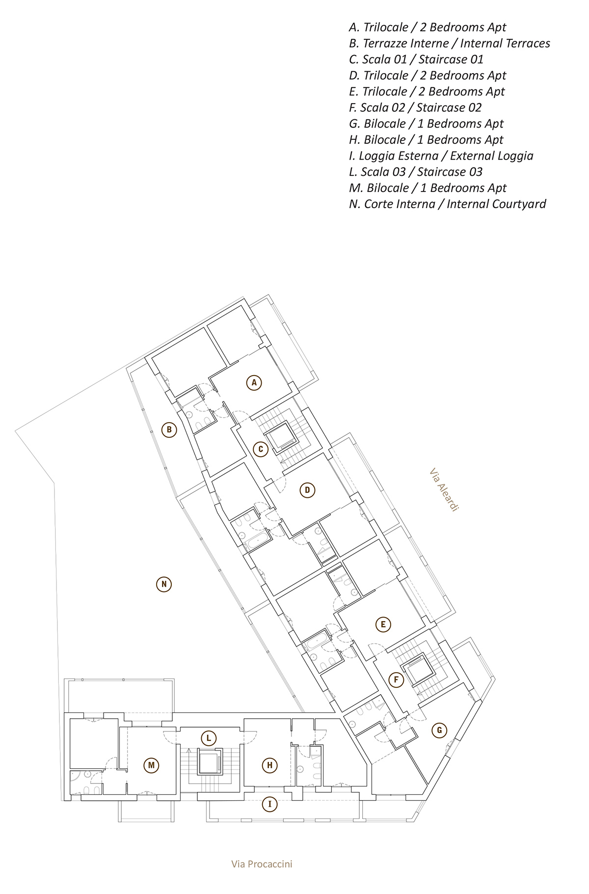 modourbano p17 housing in milan italy designboom