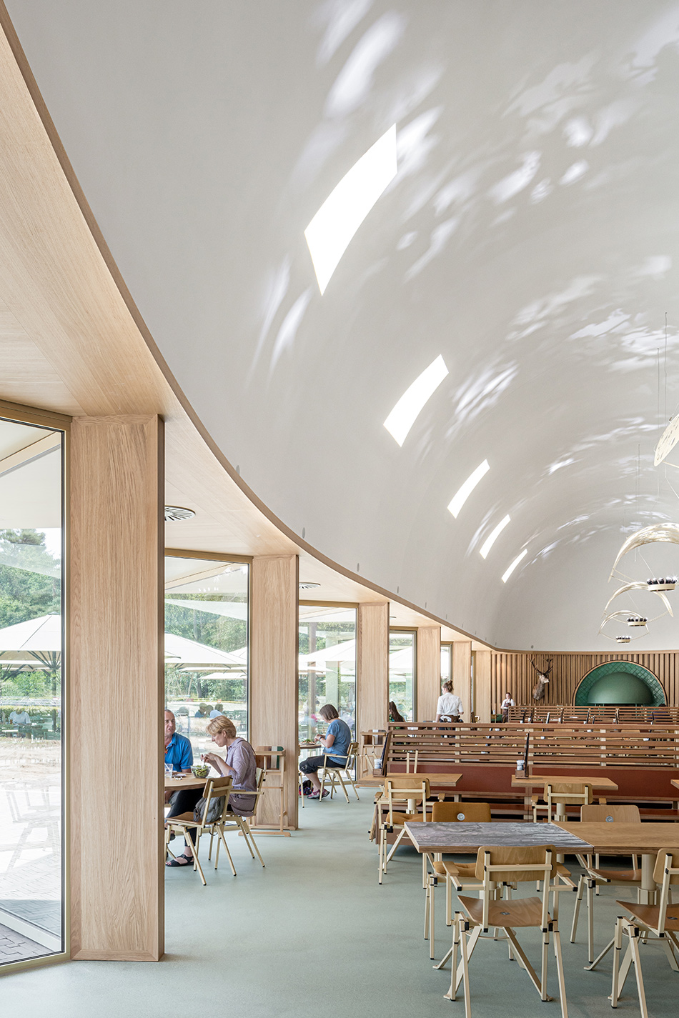 monadnock de zwarte hond park pavilion hoenderloo netherlands designboom