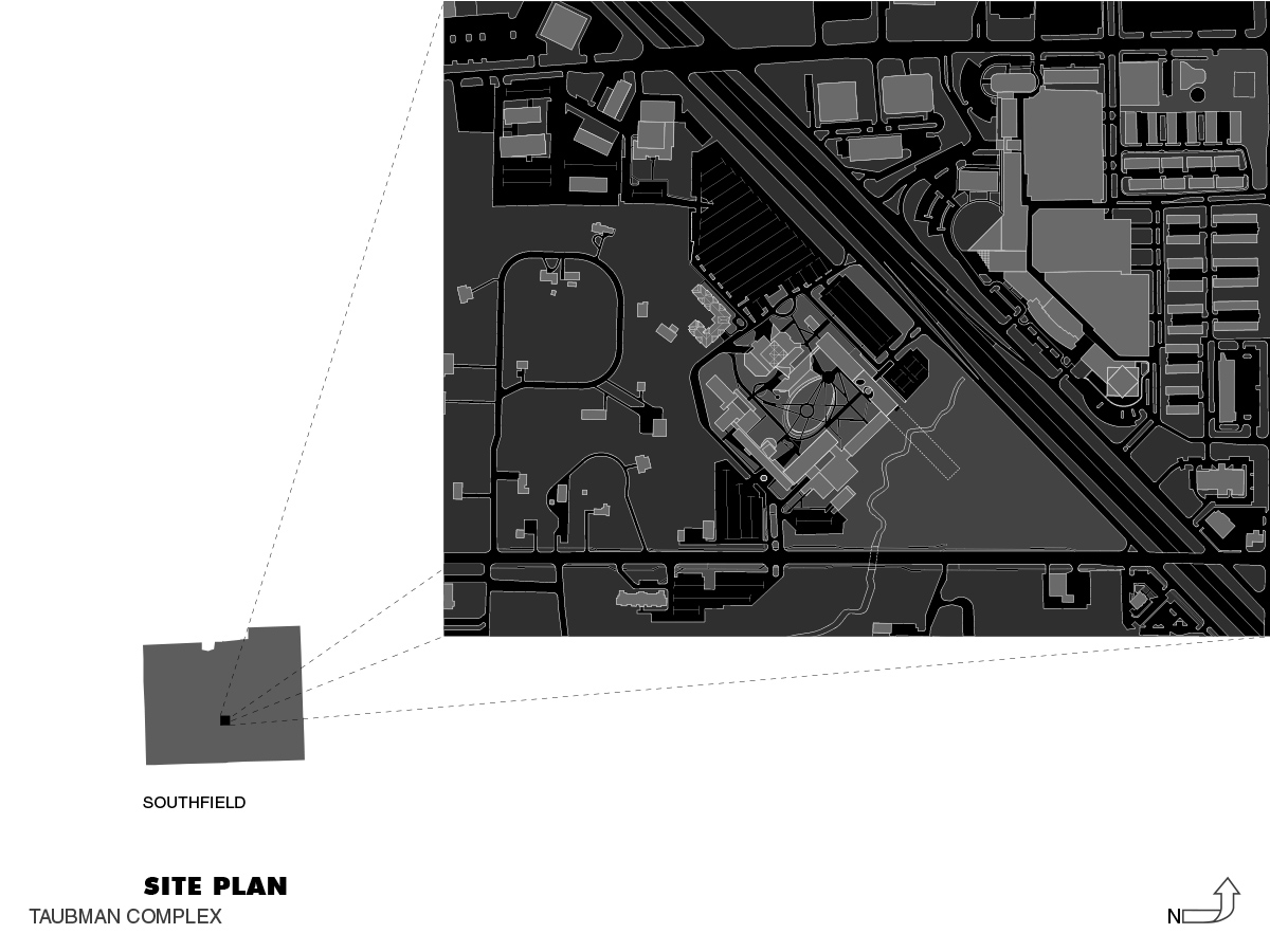 morphosis architects thom mayne taubman complex at lawrence tech university michigan designboom
