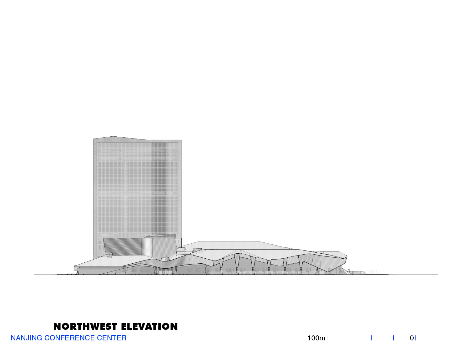 morphosis nanjing conference center china designboom
