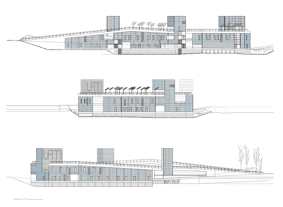 mtm arquitectos plaza major UAM designboom