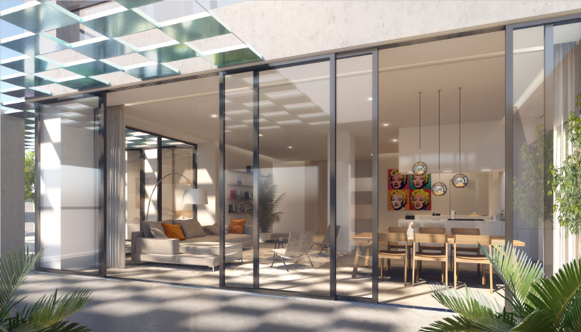 MVRDV plans valley of erupted towers for inaugural UAE project: pixel designboom